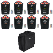 RF Wedge Black 8-Pack + RLBP8 Backpack Bundle