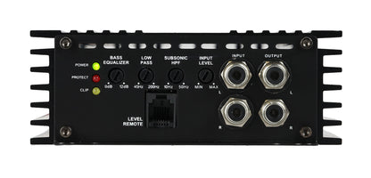 RD600.1 Mono Amplifier + 4 Gauge Amp Wiring Kit Bundle