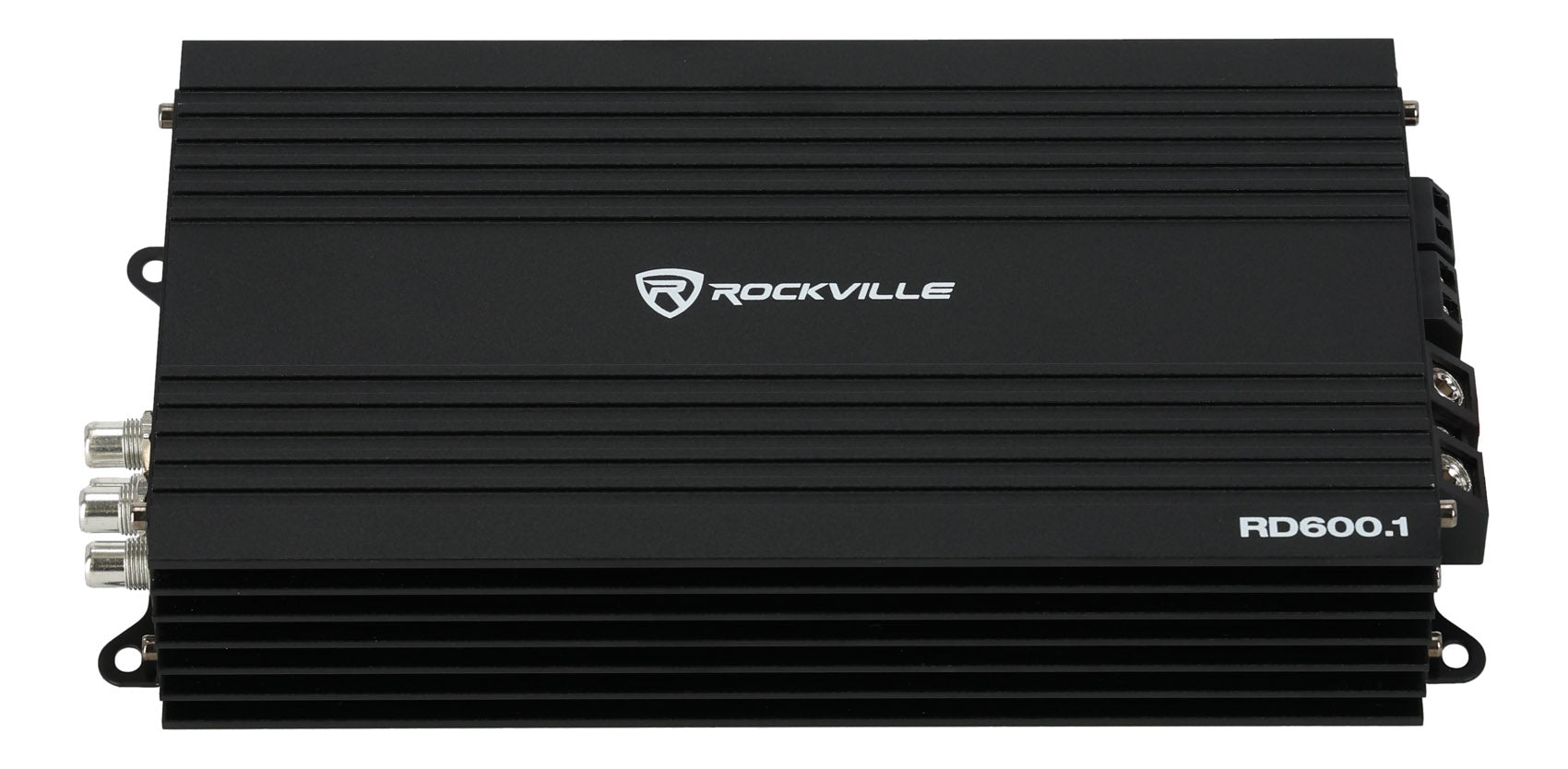 RD600.1 Mono Amplifier + 4 Gauge Amp Wiring Kit Bundle