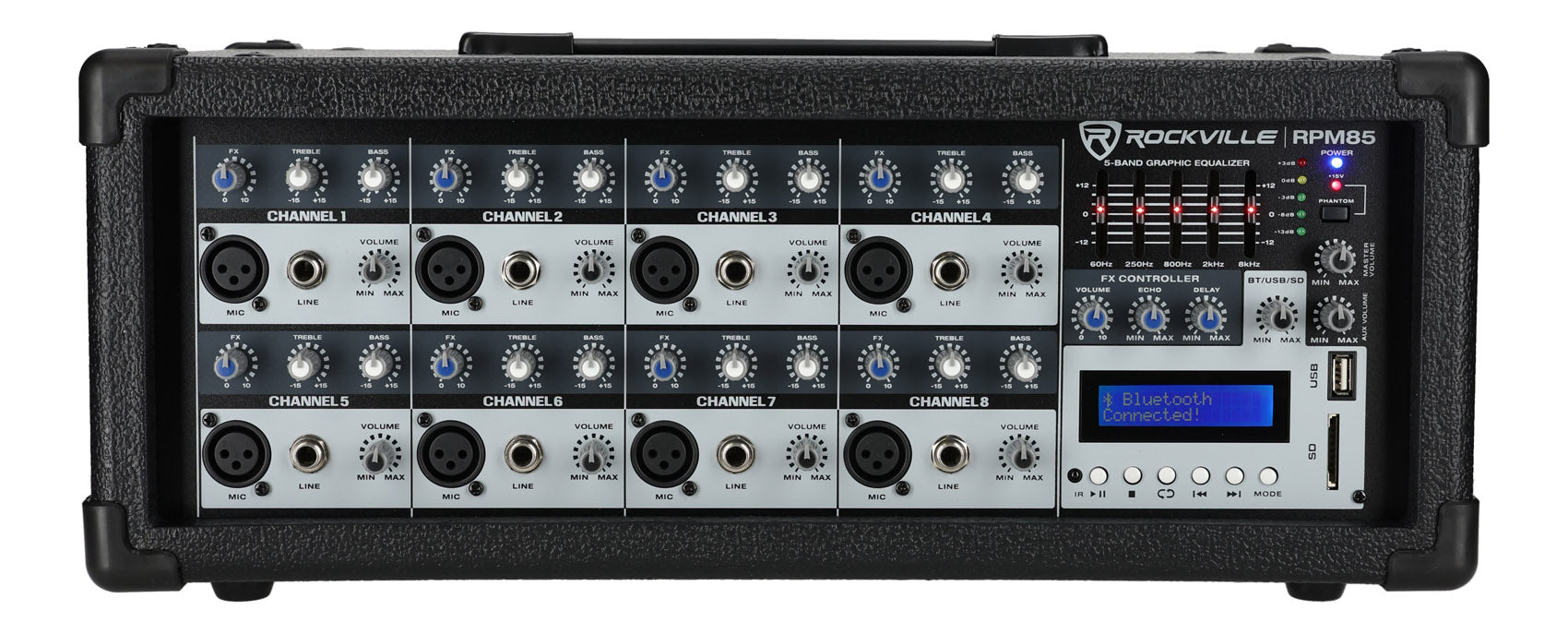 SPGN124 2-Pack + RPM85 Powered Mixer Bundle