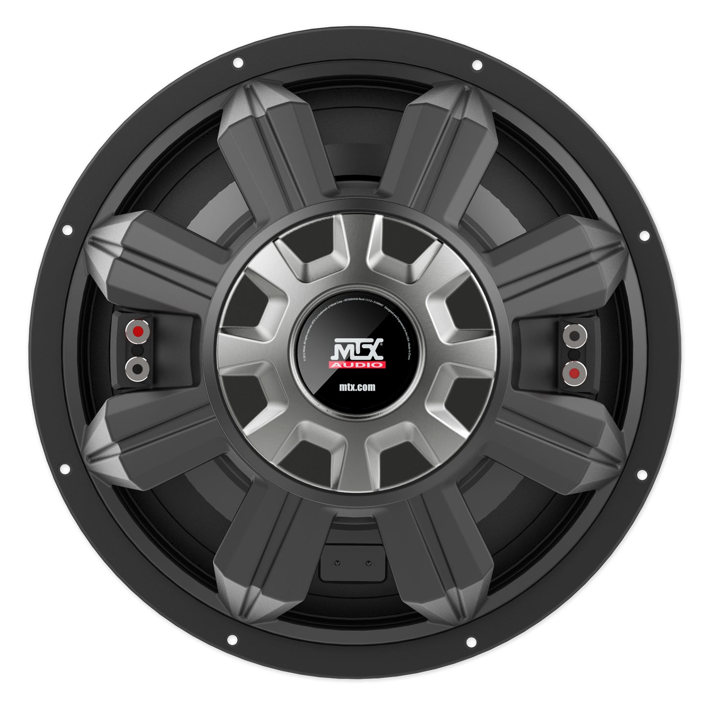 (2) MTX 5512-44 12" 800w DVC 4-ohm Car Audio Subwoofers+RockMat Sound Deadener