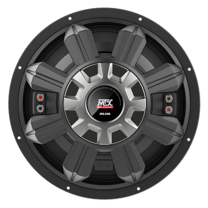 (2) MTX 5512-44 12" 800w DVC 4-ohm Car Audio Subwoofers+RockMat Sound Deadener