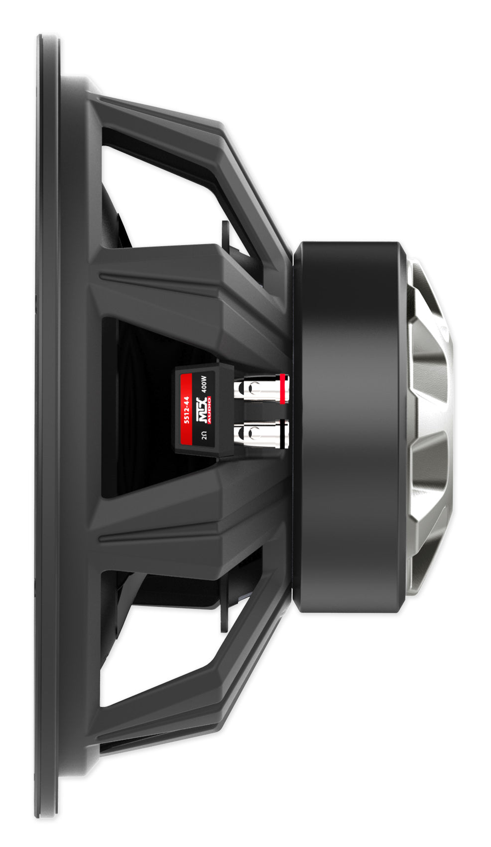 (2) MTX 5512-44 12" 800w DVC 4-ohm Car Audio Subwoofers+RockMat Sound Deadener