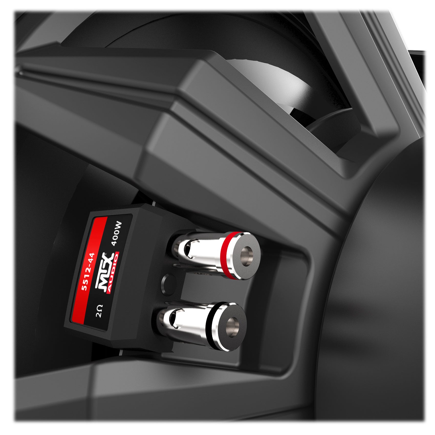 (2) MTX 5512-44 12" 800w DVC 4-ohm Car Audio Subwoofers+RockMat Sound Deadener