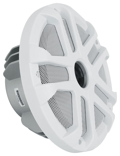 2) Memphis Audio MXA80L 120w 8" Marine Boat White Wakeboard Tower Speakers w/LED