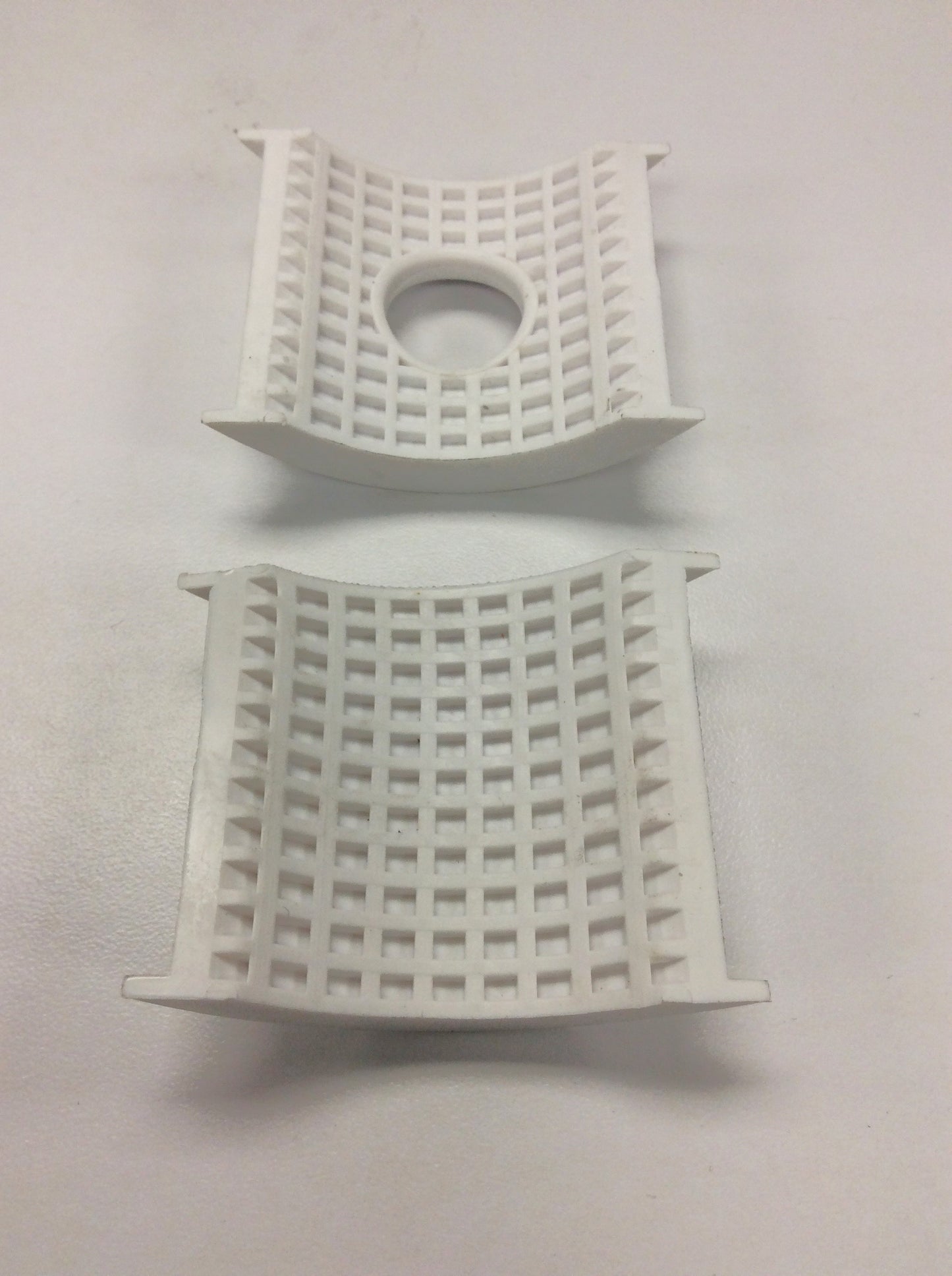 RWB65 WHITE RUBBER INSERTS (top and bottom)