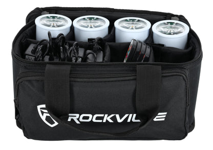 4 PACK MINI HALO WHITE