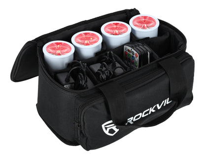 4 PACK MINI HALO WHITE