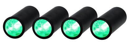 4 PACK MINI HALO BLACK