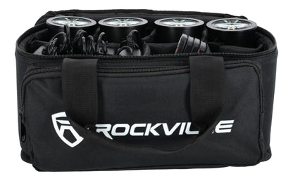 4 PACK MINI HALO BLACK