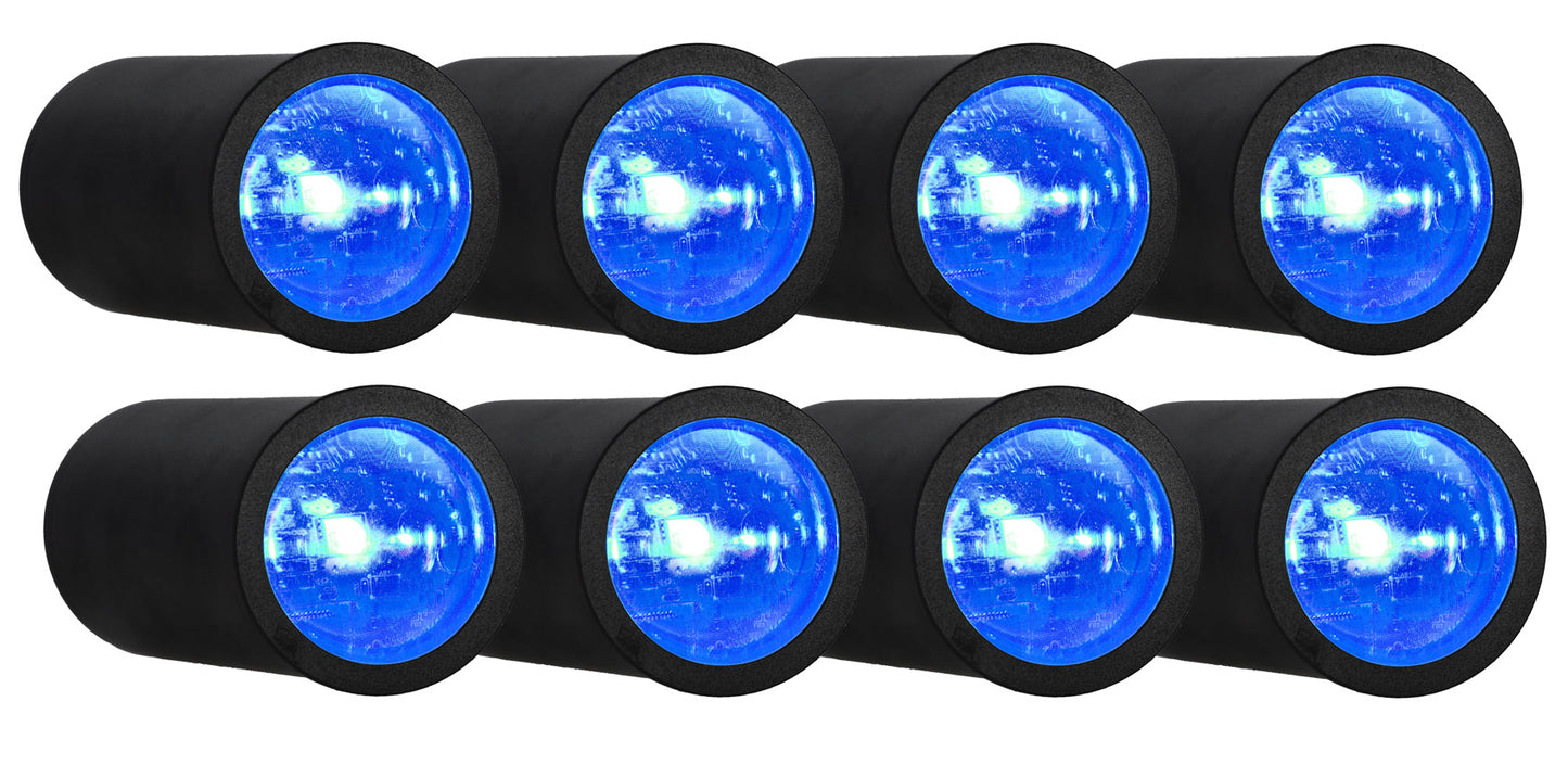 8 PACK MINI HALO BLACK