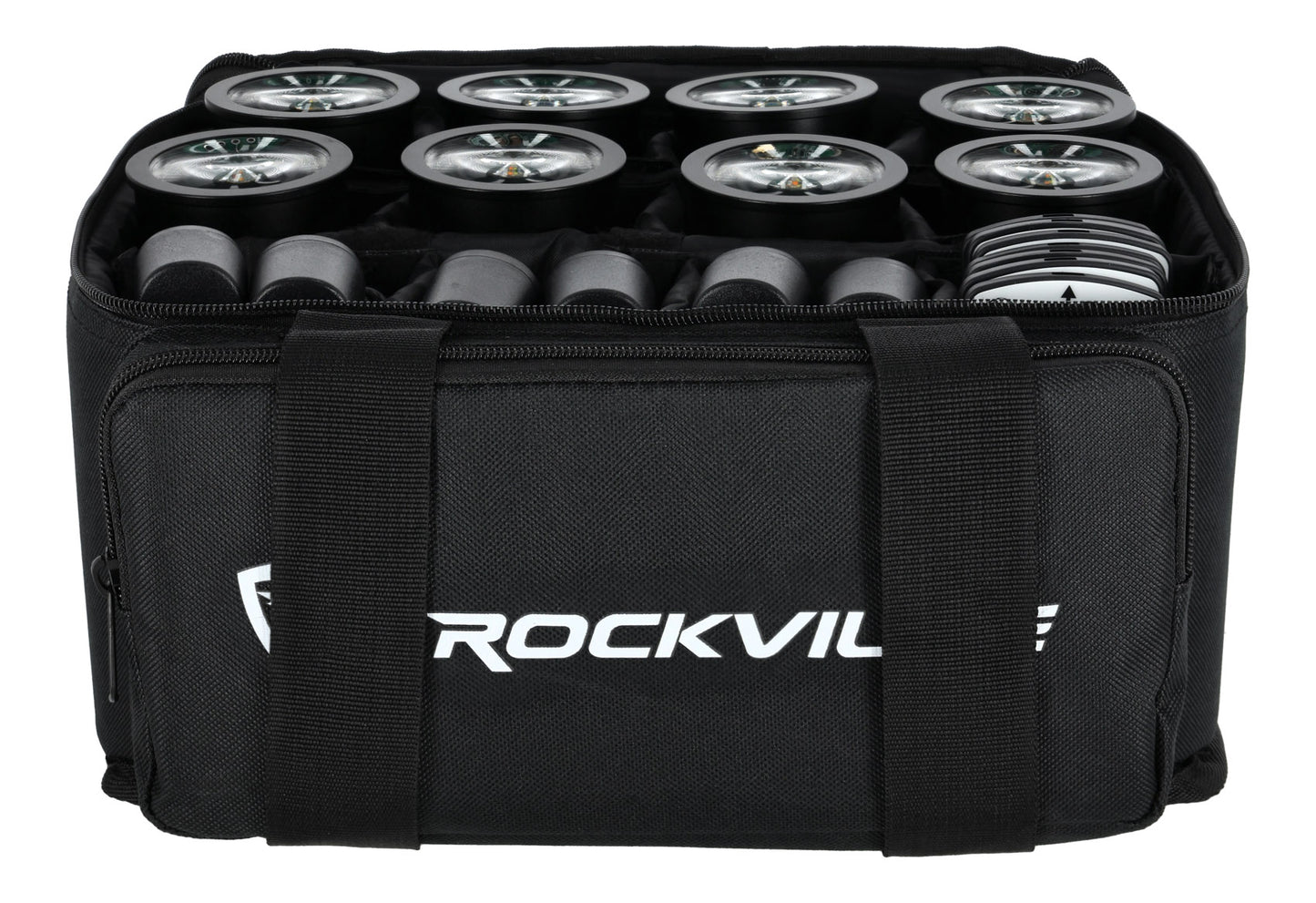 8 PACK MINI HALO BLACK