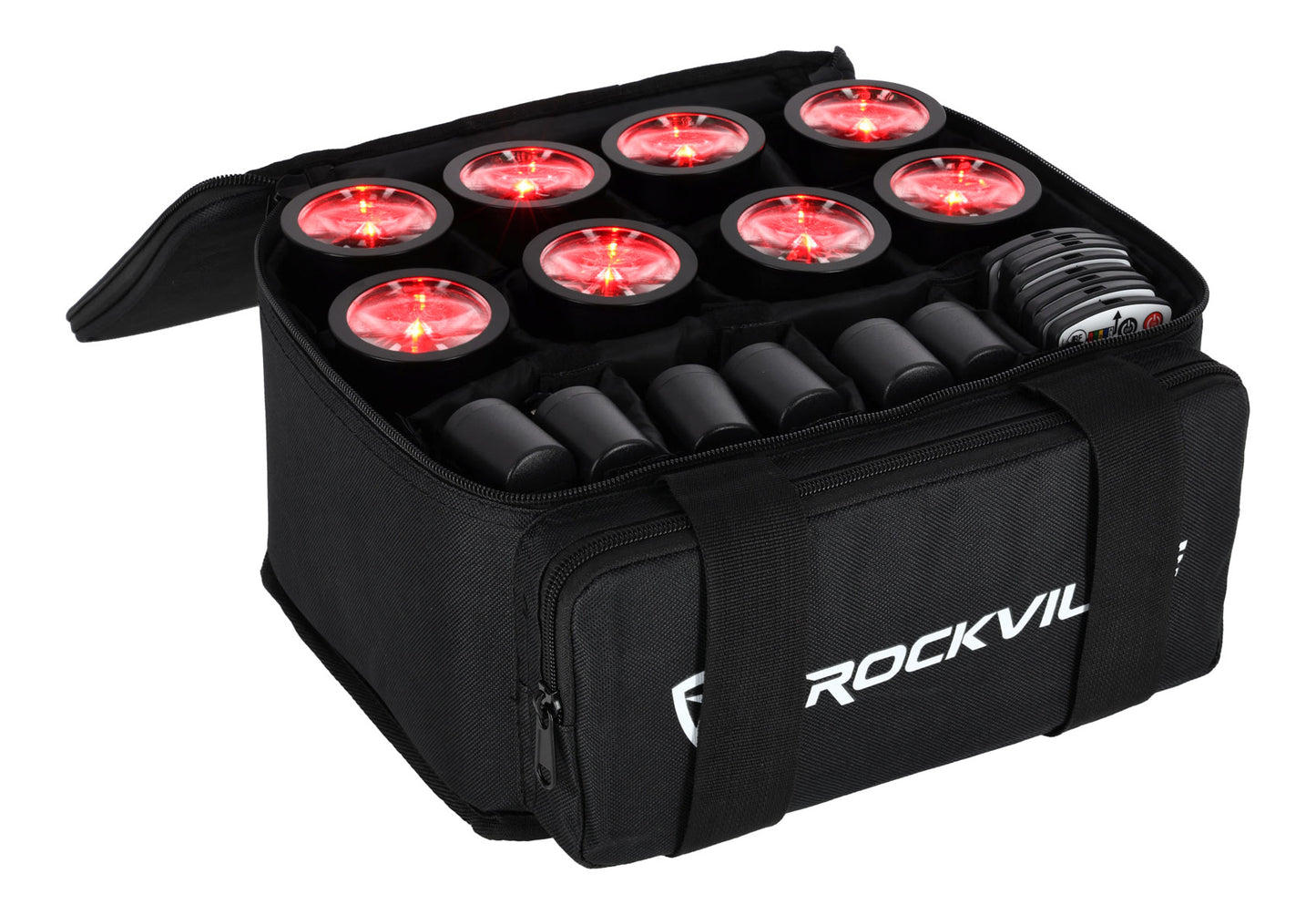 8 PACK MINI HALO BLACK