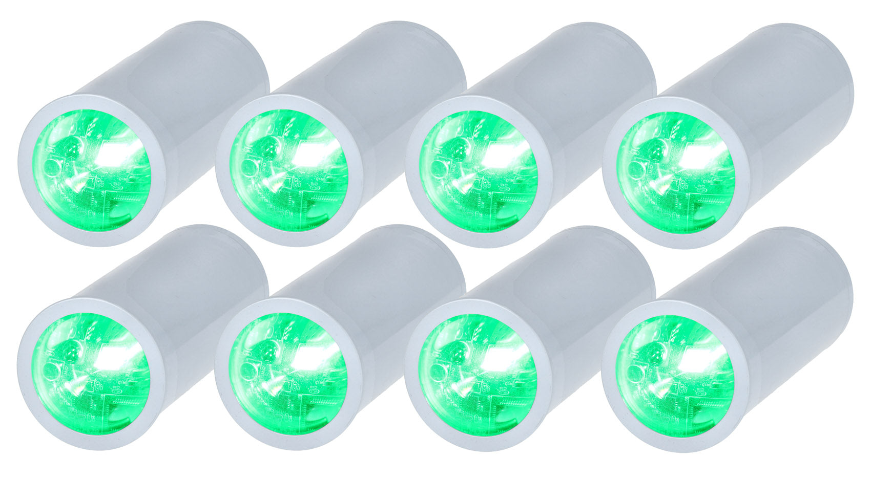 8 PACK MINI HALO WHITE