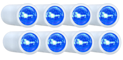 8 PACK MINI HALO WHITE