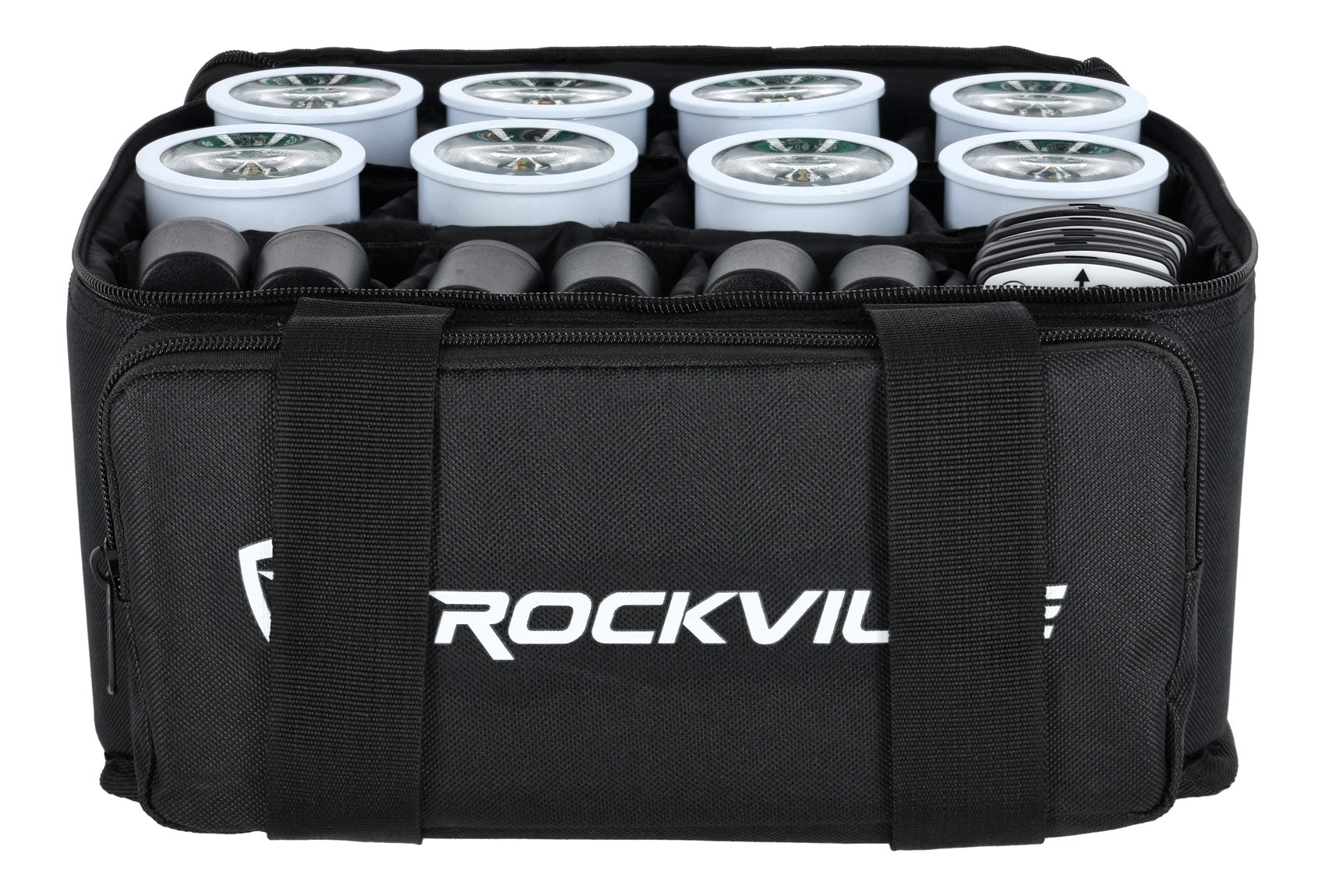 8 PACK MINI HALO WHITE