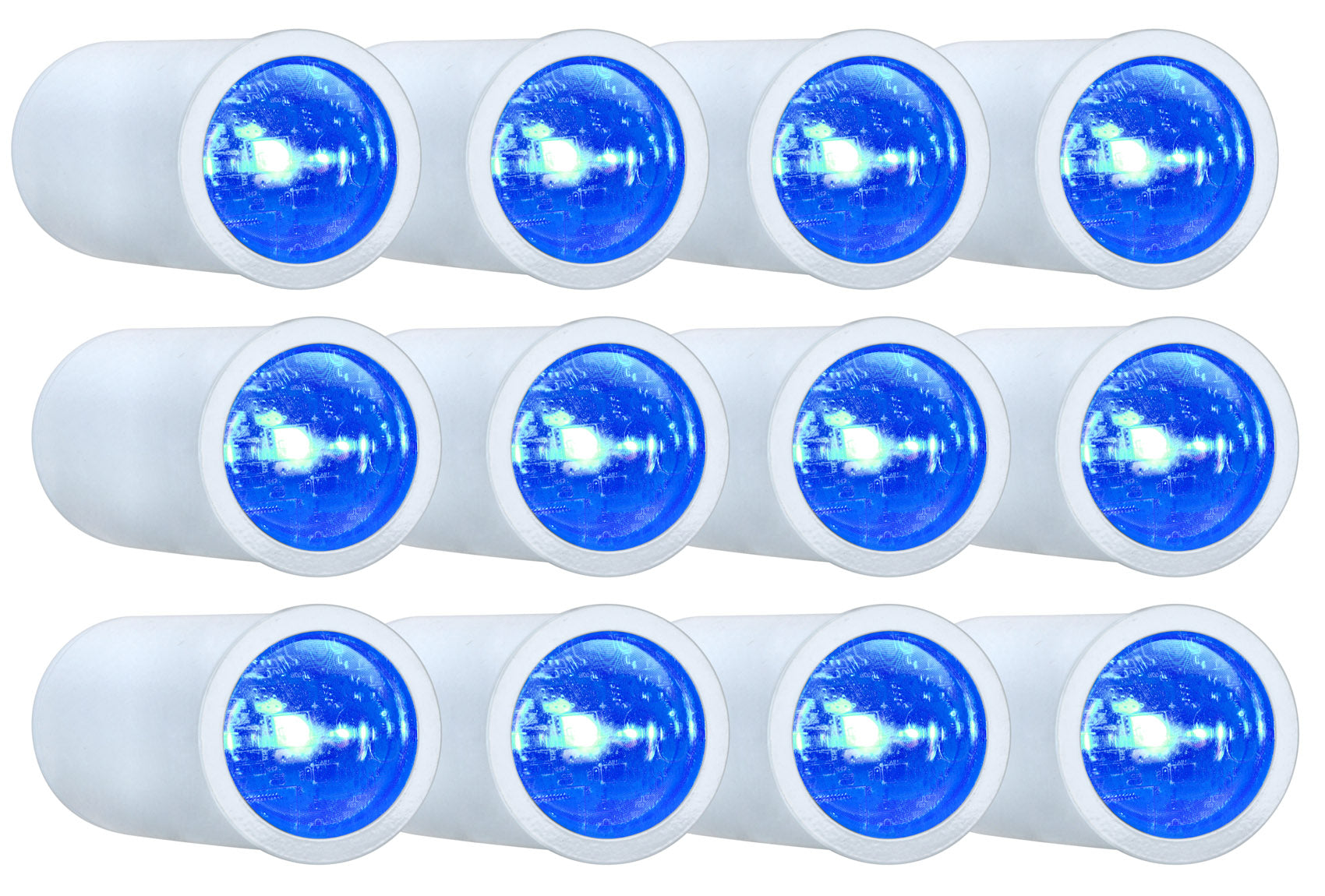 12 PACK MINI HALO WHITE