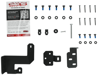 SSV Works 10" Subwoofer Enclosure for 2018-2024 Can-Am Defender+Home Speaker
