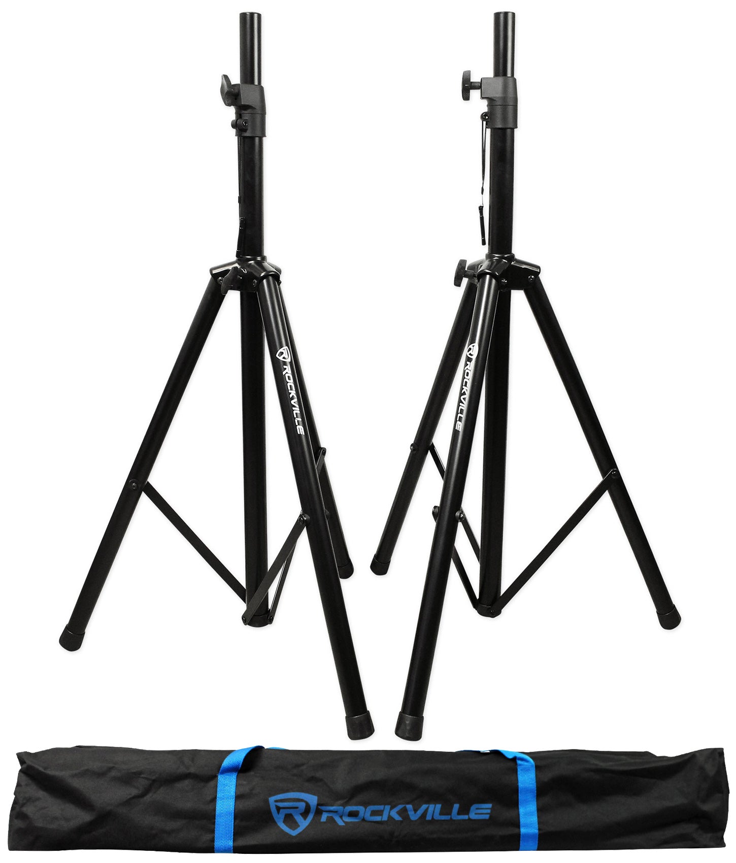 BPA12 12" Speakers 2-Pack + Mixer + Stands + Wired Mic Bundle