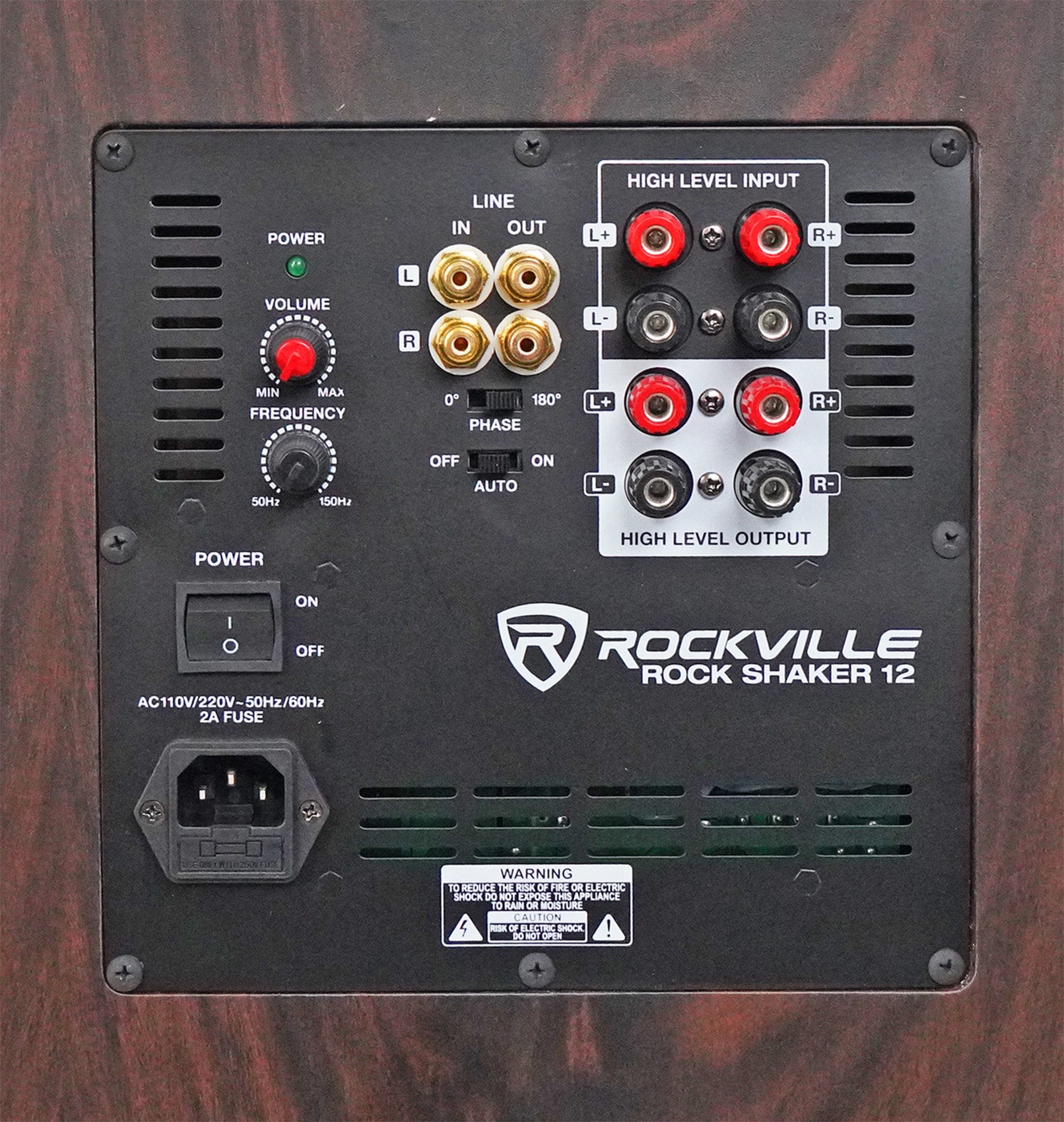 ROCK SHAKER 12 DARK WOOD [Used]