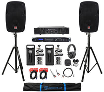 SPGN104 10" Speakers 2-Pack + RPA5 Amp Bundle