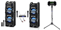 BS10TOWER  Karaoke System with Wireless Microphones