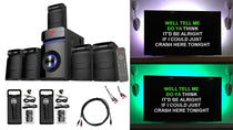 HTS45 5.1 Home Theater Karaoke System with 2 Microphones