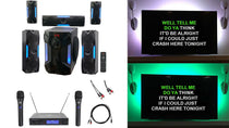 HTS56 5.1 Home Theater Karaoke System with Wireless Microphones