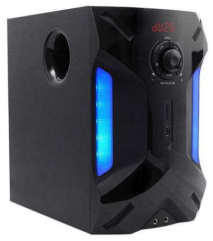 HTS56 5.1 Home Theater Karaoke System with 2 Microphones
