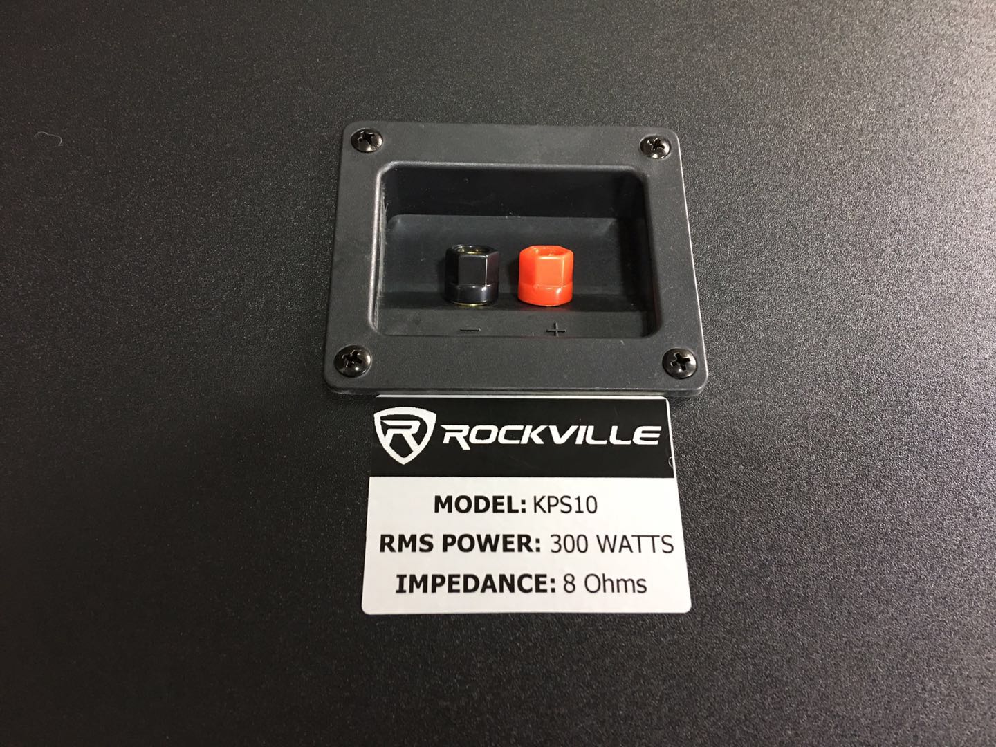 KPS10 Karaoke Speakers 1-Pair + RPA60BT Amplifier Bundle