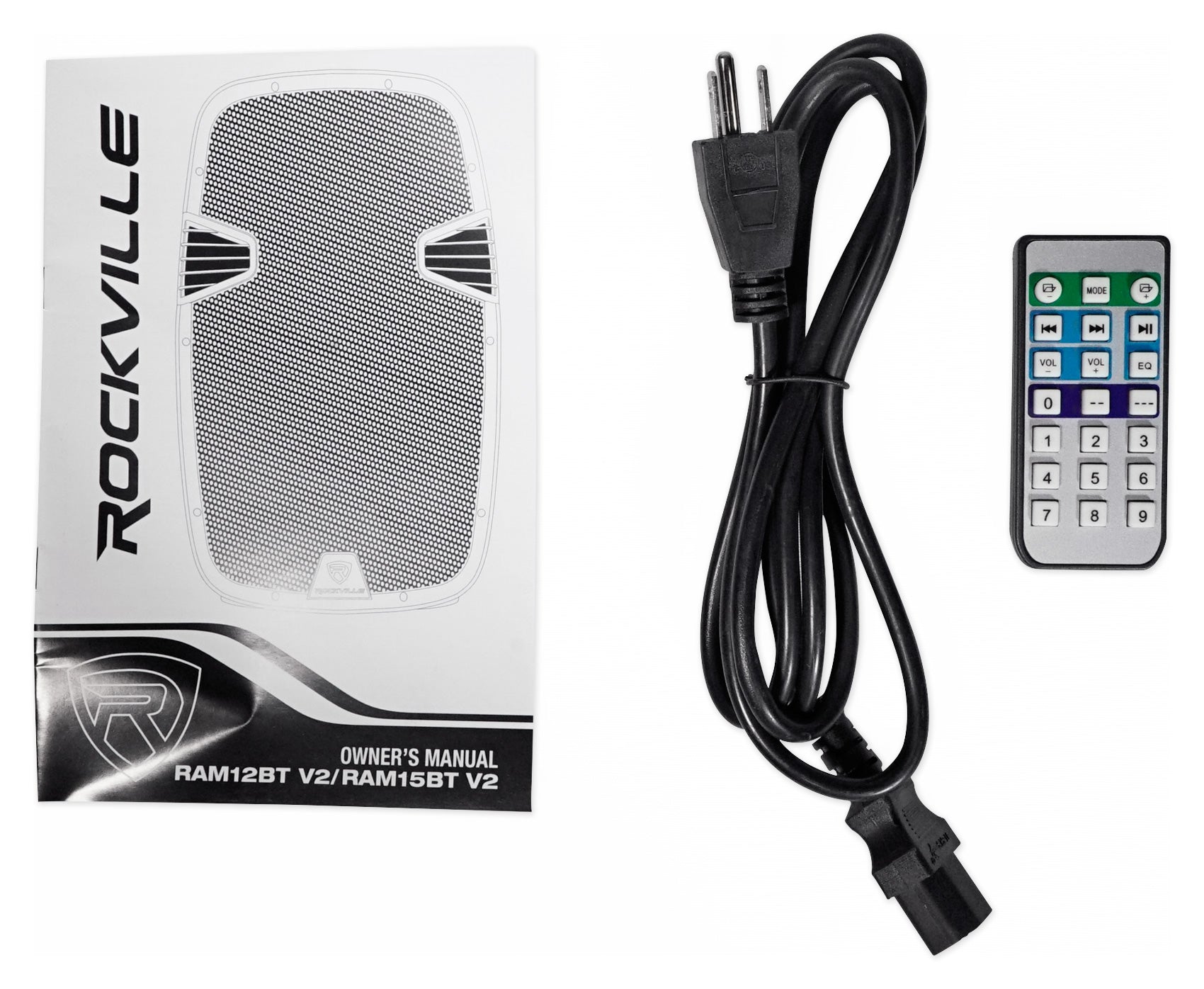 RAM15BT 15" Battery PA Karaoke Bundle