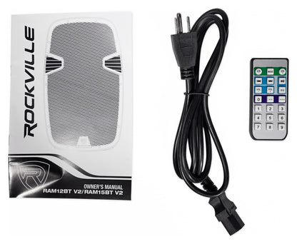 RAM15BT 15" Portable Karaoke System + RGB TV Backlight Bundle