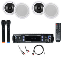 RPA70WBT 4-Pack + HC85 White In-Ceiling Speakers Bundle
