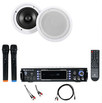 RPA70WBT + HC85 White In-Ceiling Speakers Bundle