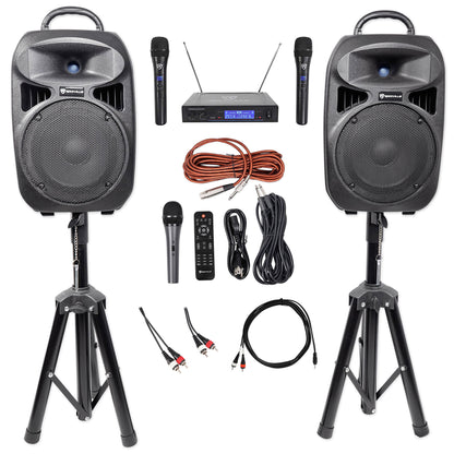 RPG082K System + RWM1203VH Wireless Mic System Bundle