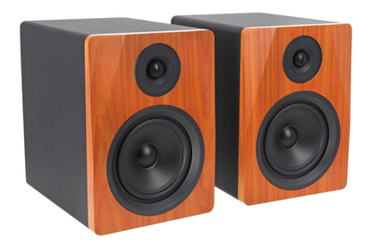 APM5C Wood Speakers + RRS190S Isolation Pads Bundle
