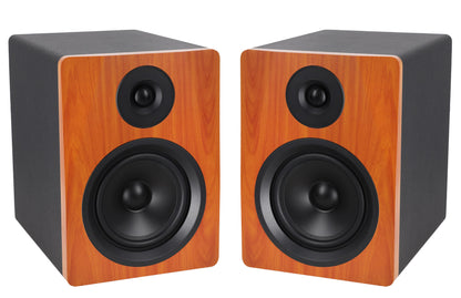 APM5C Classic Wood + RVSM1 Stands + RCM PRO Mic Bundle