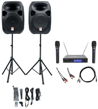 RPG122K Karaoke Bundle with Wireless Microphones