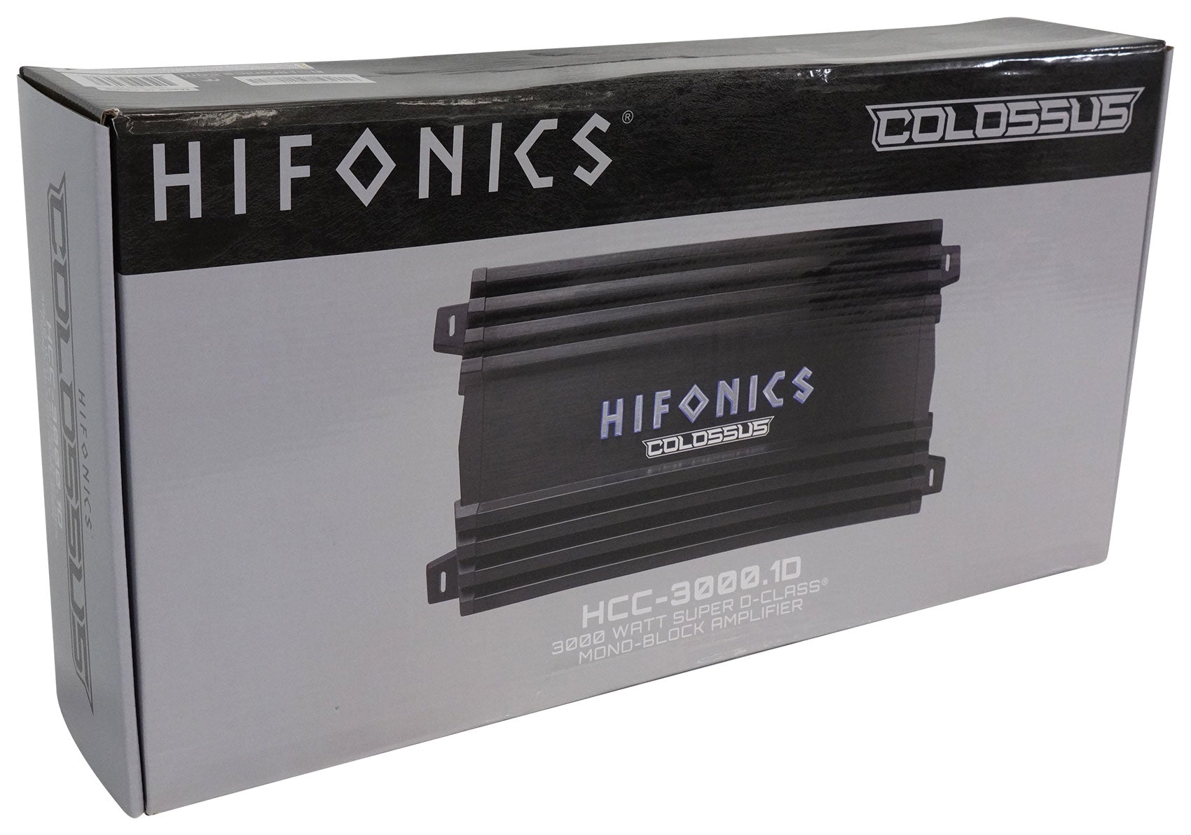 Hifonics HCC-3000.1D 3000 Watts COLOSSUS Mono Car Audio Amplifier+Amp Wire Kit