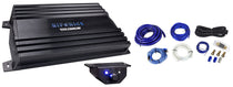 Hifonics HAC-5000.1D 5000 Watt Amplifier 1 Ohm Class D Car Amp + OFC Wire Kit