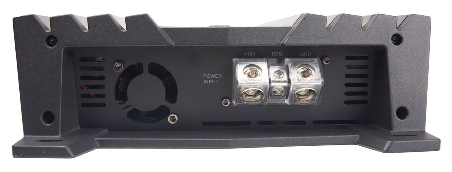 Hifonics HAC-5000.1D 5000 Watt Amplifier 1 Ohm Class D Car Amp + OFC Wire Kit