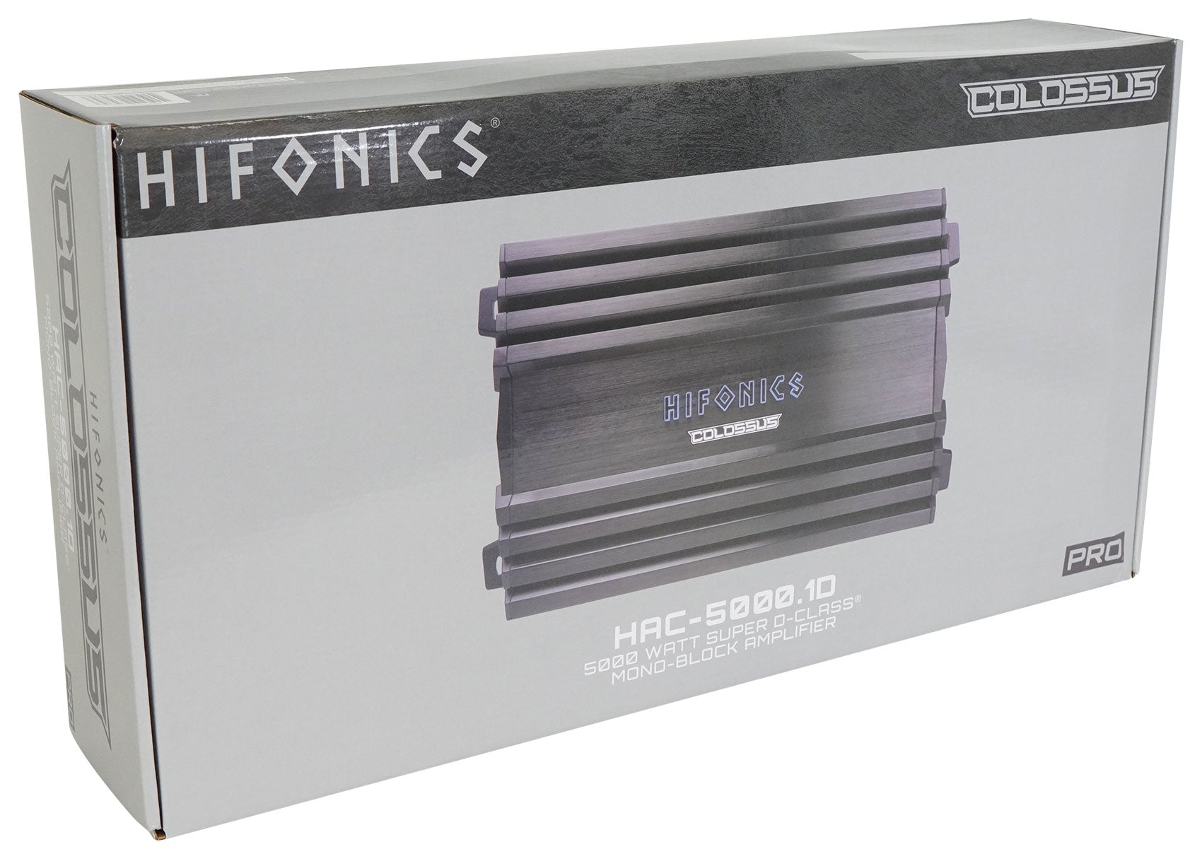 Hifonics HAC-5000.1D 5000 Watt Amplifier 1 Ohm Class D Car Amp + OFC Wire Kit