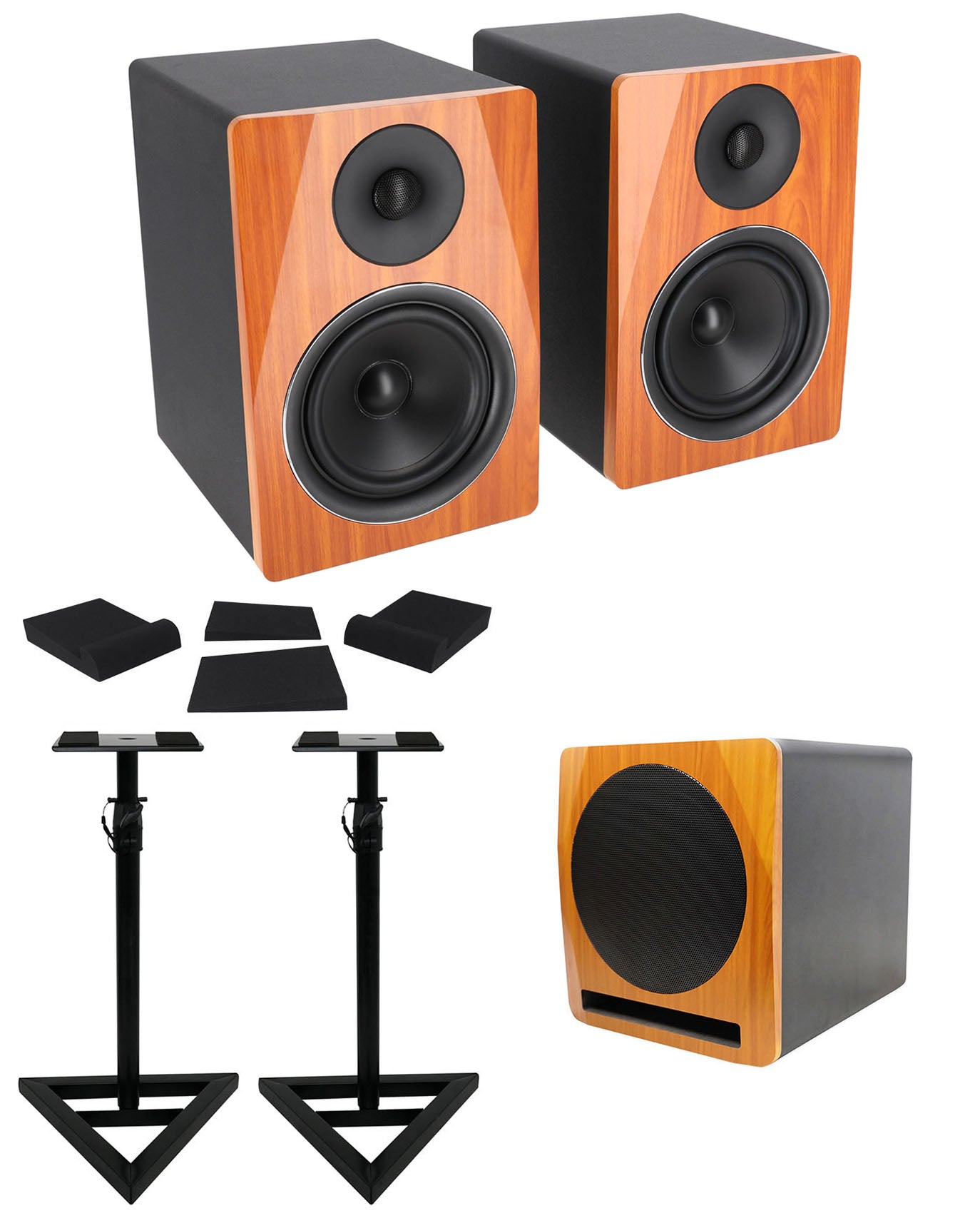 APM6C 6.5" Studio Monitors + APM10C 10" Subwoofer Bundle
