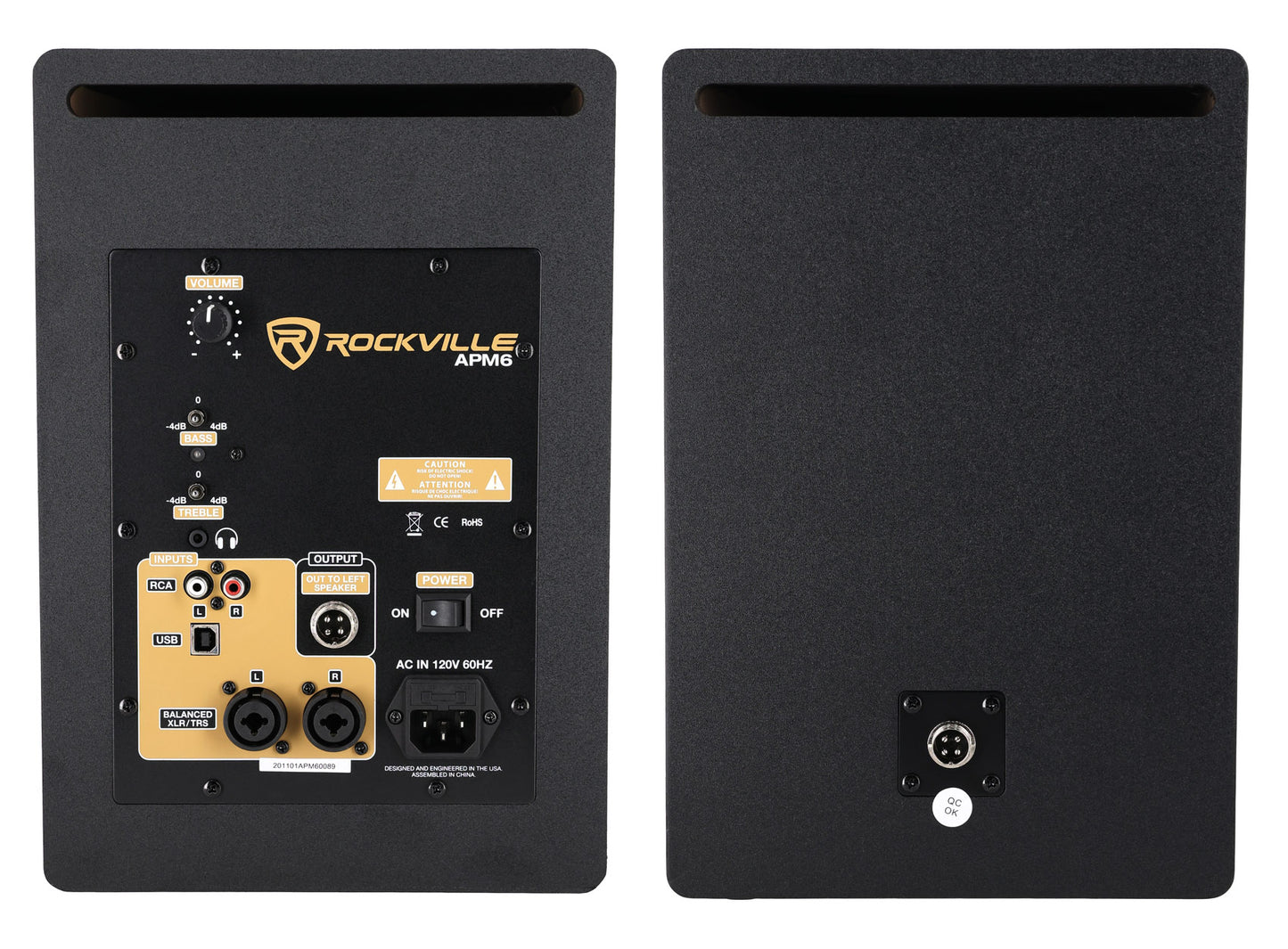 APM6C 6.5" Studio Monitors + APM10C 10" Subwoofer Bundle