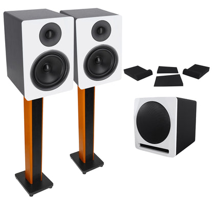 APM6W 6.5" Studio Monitors + APM10W 10" Subwoofer Bundle