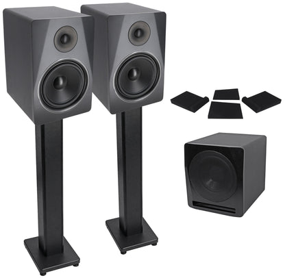 APM8B Black + APM10B Subwoofer Bundle