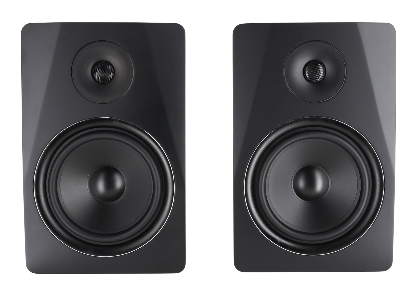 APM8B Black Speakers + RRS263M Isolation Pads Bundle
