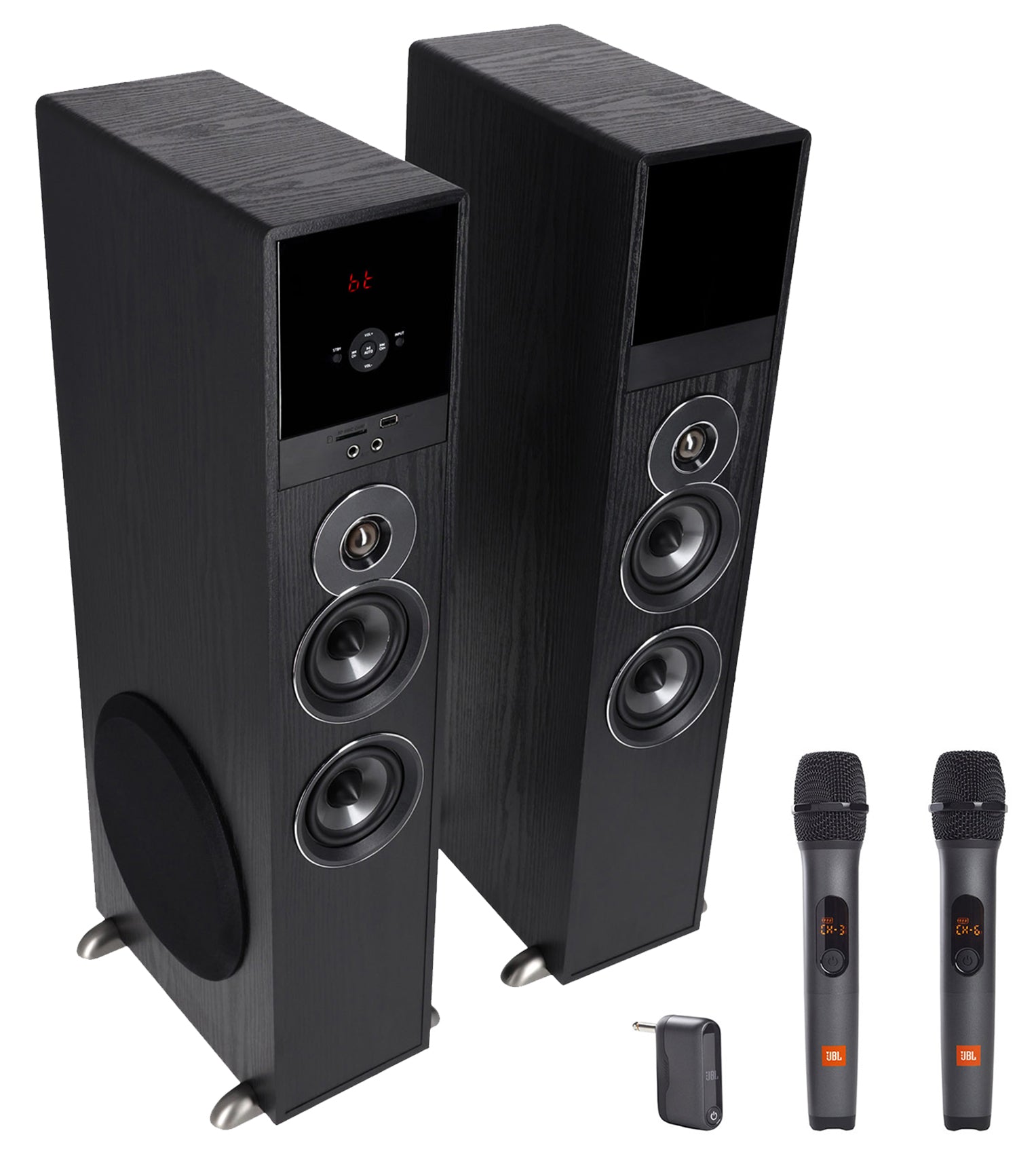 TM80B Black + Wireless Microphone System Bundle