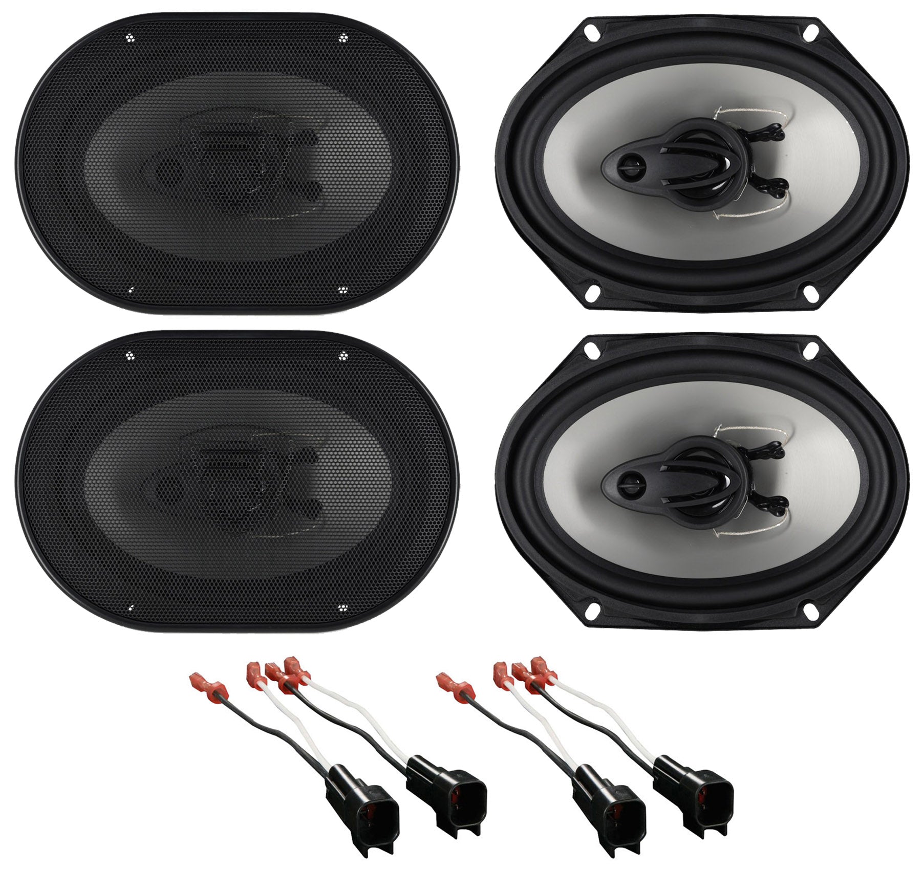 RV68.3A 2-Pack + Metra 72-5600 Harness Bundle