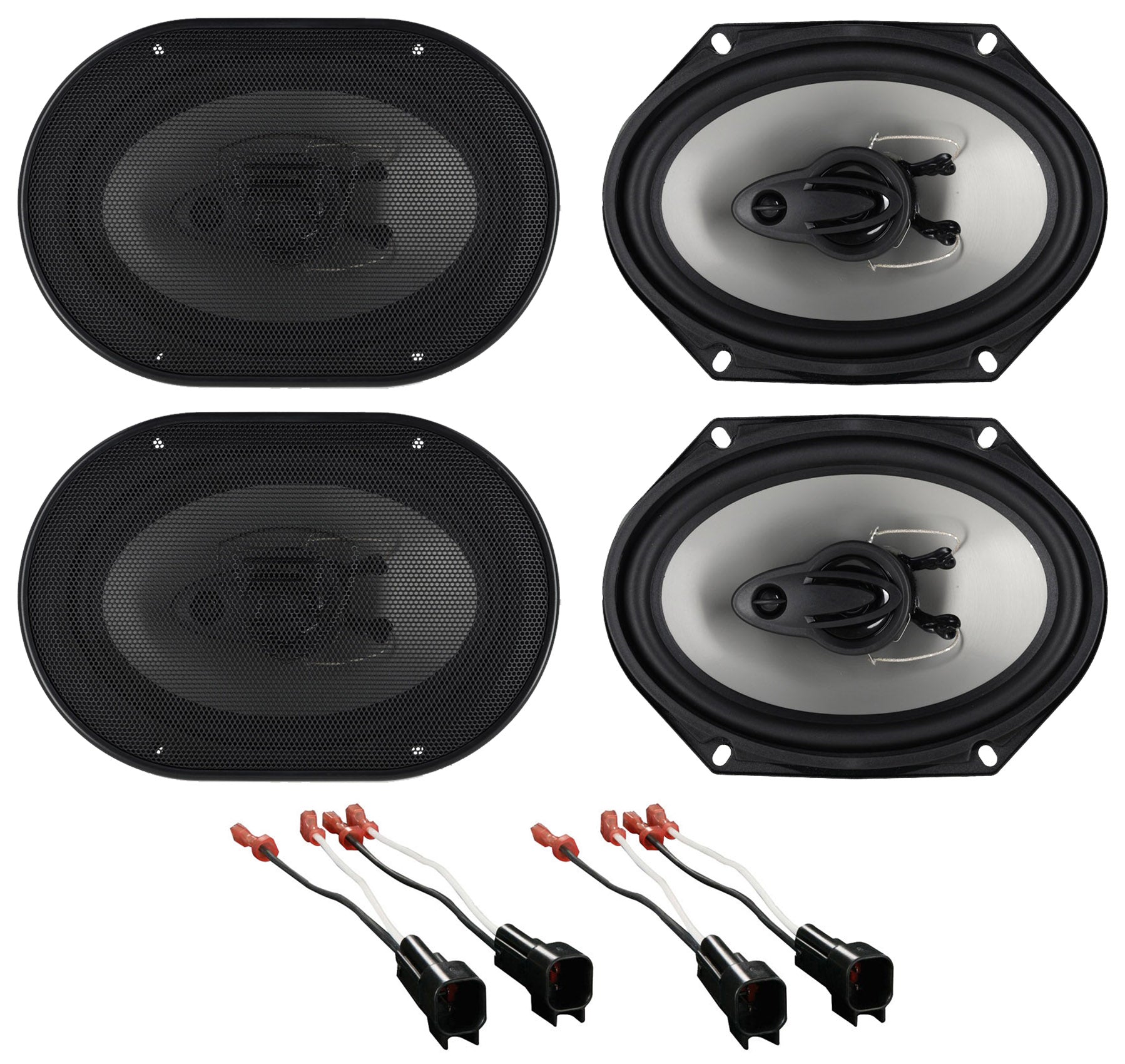 RV68.3A 2-Pack + Metra 72-5600 Harness Bundle